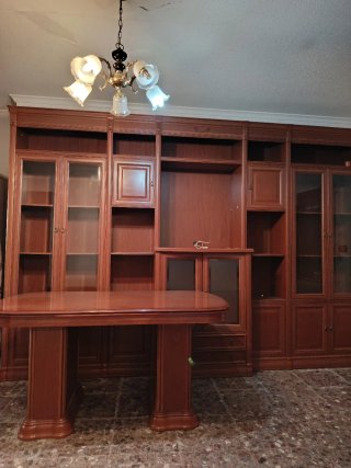 Mesa de comedor de madera Bentrina de madera