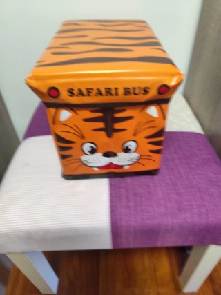 Baúl banco infantil animales