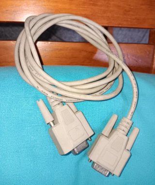 Cabo Serial RS232 DB9 Macho-Fêmea