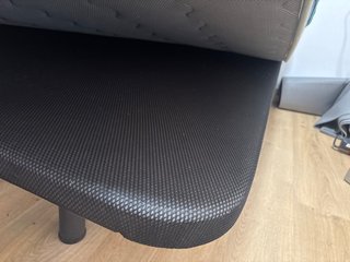 Somier 150x190cm Negro/Gris como nuevo!!!