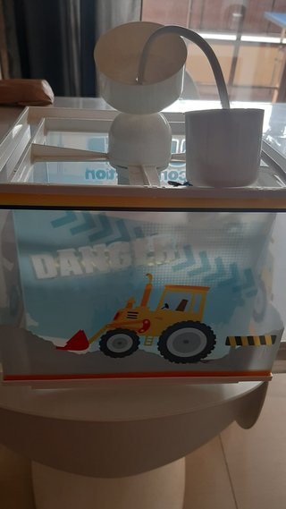 Lámpara infantil Under Construction