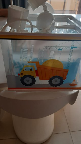 Lámpara infantil Under Construction