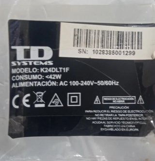 TD SYSTEMS K24DLT1F CV9203L-A24