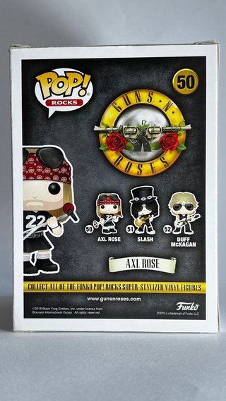 Funko Pop Axl Rose Guns N' Roses #50