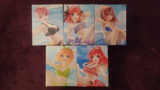 Figuras Quintillizas Aqua Float Girls