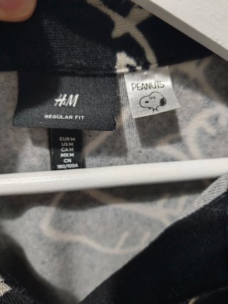 Polo H&M Snoopy Talla M