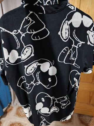 Polo H&M Snoopy Talla M