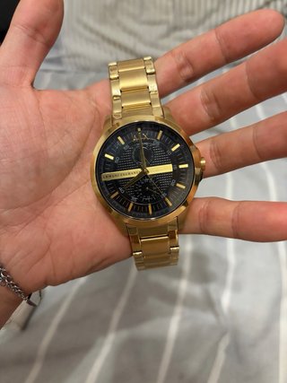 Reloj Armani Exchange Dorado y Negro