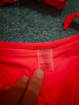 Bikini volantes talla 4