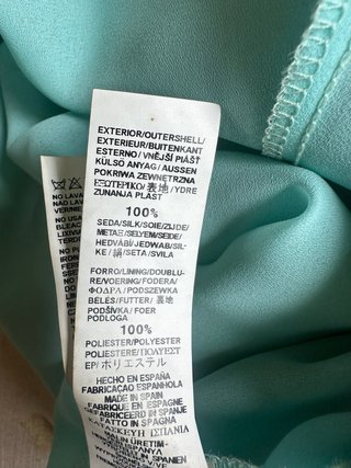 Falda Zara seda