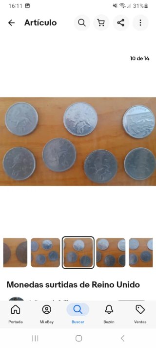 Monedas Surtidas Reino Unido