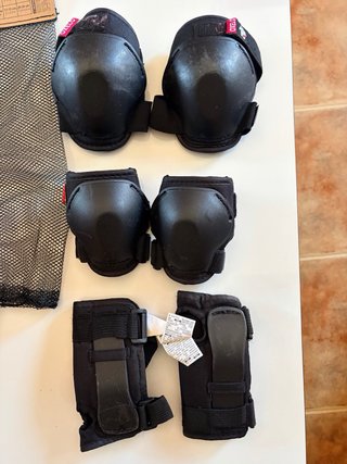 Casco y protecciones infantiles Oxelo Talla S/XS