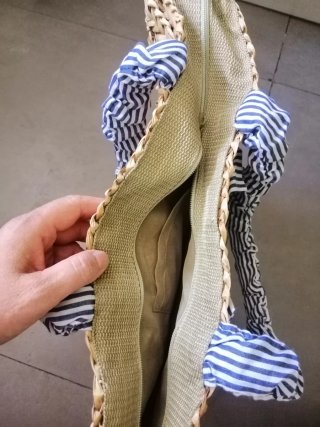 Lote 3 Bolsos playeros de mimbre