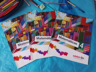 Matemáticas 4 primaria. Editorial Edebé ON.