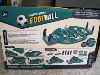 Juego de futbolín de mesa