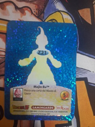 Lotto 3 Carte Dragon Ball Lamincards Edibas