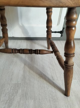 Lote 3 Sillas Madera ( Rattan) para Restaurar