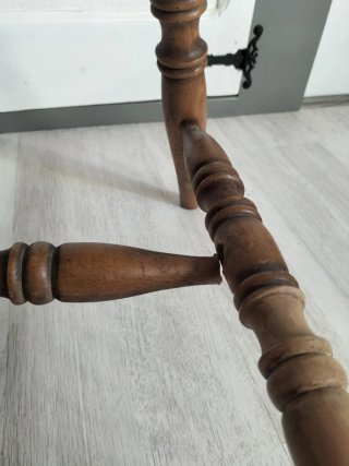 Lote 3 Sillas Madera ( Rattan) para Restaurar