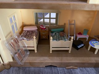 Casa Sylvanian Families con accesorios