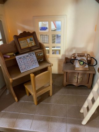 Casa Sylvanian Families con accesorios