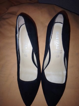Zapatos de tacón Marypaz piel negros talla 38