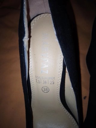 Zapatos de tacón Marypaz piel negros talla 38