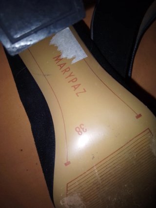 Zapatos de tacón Marypaz piel negros talla 38