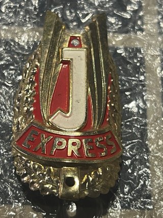 Chapa Emblema J Express Vintage Bicicleta