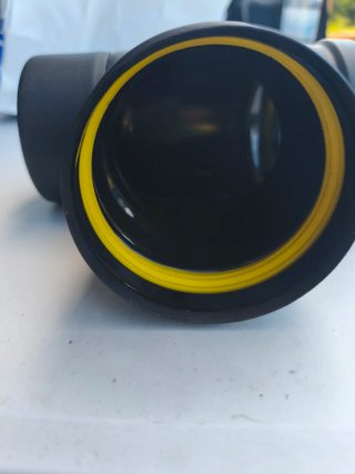 T para estufa de pellet vitrificada