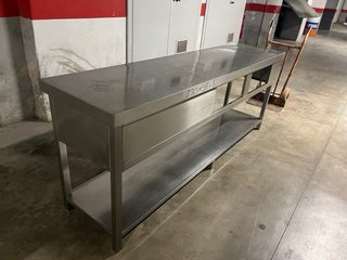 Mesa de trabajo industrial 230x56x85
