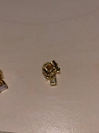 Pendientes Circonitas Oro Multicolor
