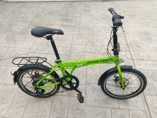 Bicicleta Plegable freno Disco