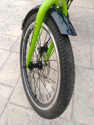 Bicicleta Plegable freno Disco