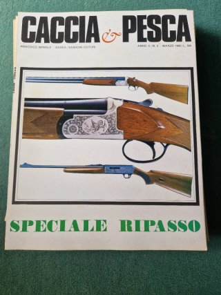 N.25 Riviste mensili "Caccia & Pesca "