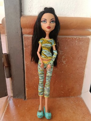 Muñeca Monster High Cleo De Nile fiesta de pijamas