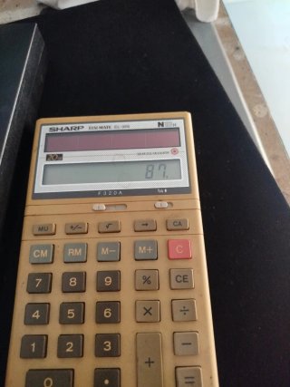Calculadora Sharp EL-366 Solar