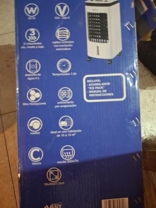 Climatizador Evaporativo Portátil Avant