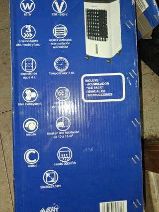 Climatizador Evaporativo Portátil Avant