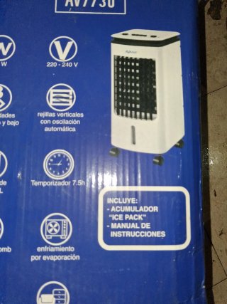 Climatizador Evaporativo Portátil Avant