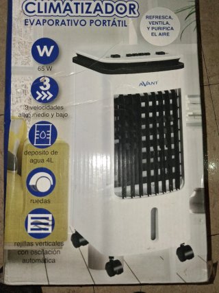 Climatizador Evaporativo Portátil Avant