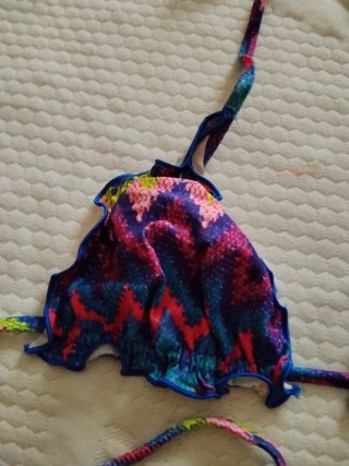 Reggiseno costume mare bambina 10/12 anni