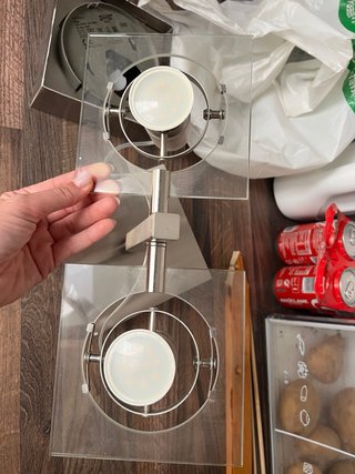 Lámpara de techo de acero inoxidable