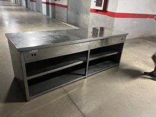 Mesa de trabajo industrial 246x85x85