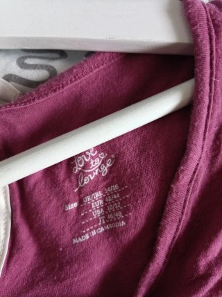 Blusa manga larga con encaje