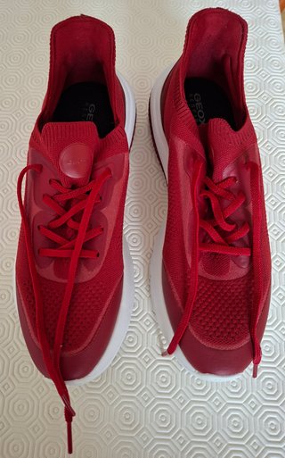 Sneakers Geox rosse taglia 38