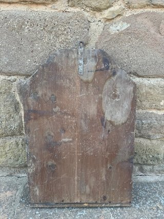 Antiguo cuadro religioso Virgen Negra