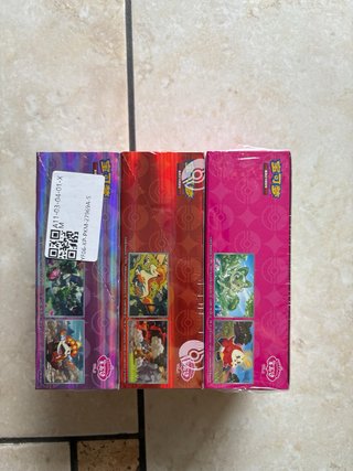Pokemon Chinese Gem Pack Vol.1 - Vol.4 - Vol.5