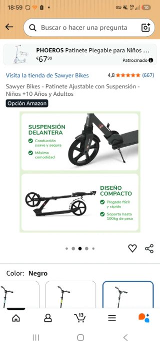 Patinete Sawyer Bikes