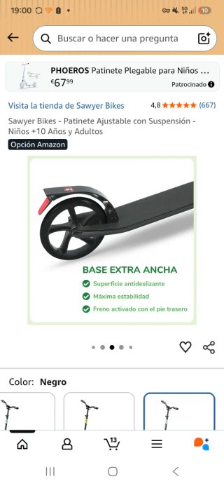 Patinete Sawyer Bikes