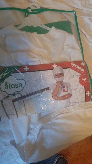 Disfraz Médico Infantil Atosa 5-6 Años